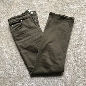 Jones New York Sport - Navy Green Boot Cut Jeans